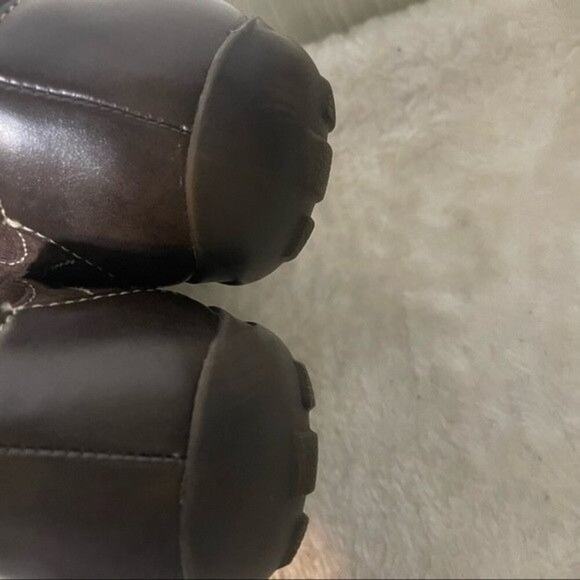 Naturalizer Slip-On Womens 9 Suede Flats Brown - Picture 6 of 9